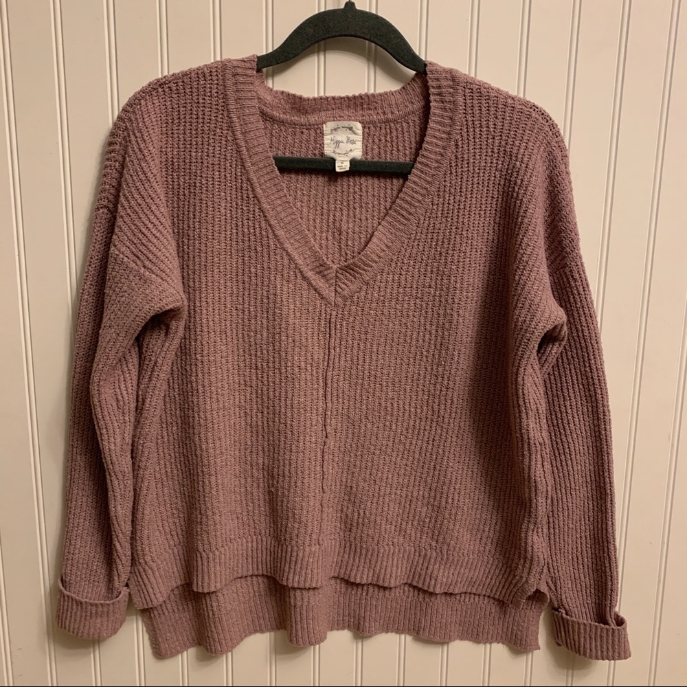 Hippie Rose Sweater Medium Juniors - Picture 1 of 5